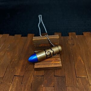 Dark Blue Metallic Arcane Jinx Necklace